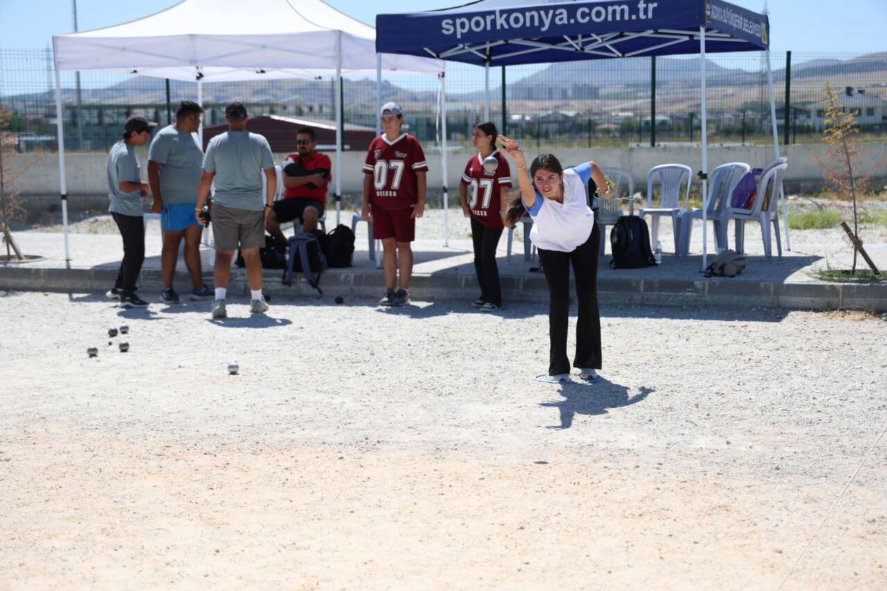 Konya'da 3. Uluslararası Bocce Turnuvası başladı 5
